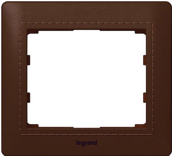 

Рамка Legrand Galea Life 1 пост (кожа)