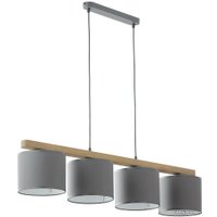 Подвесная люстра TK Lighting Troy Gray 3271