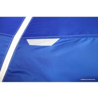 Палатка для зимней рыбалки Пингвин 3 с дышащим верхом (белый/синий)