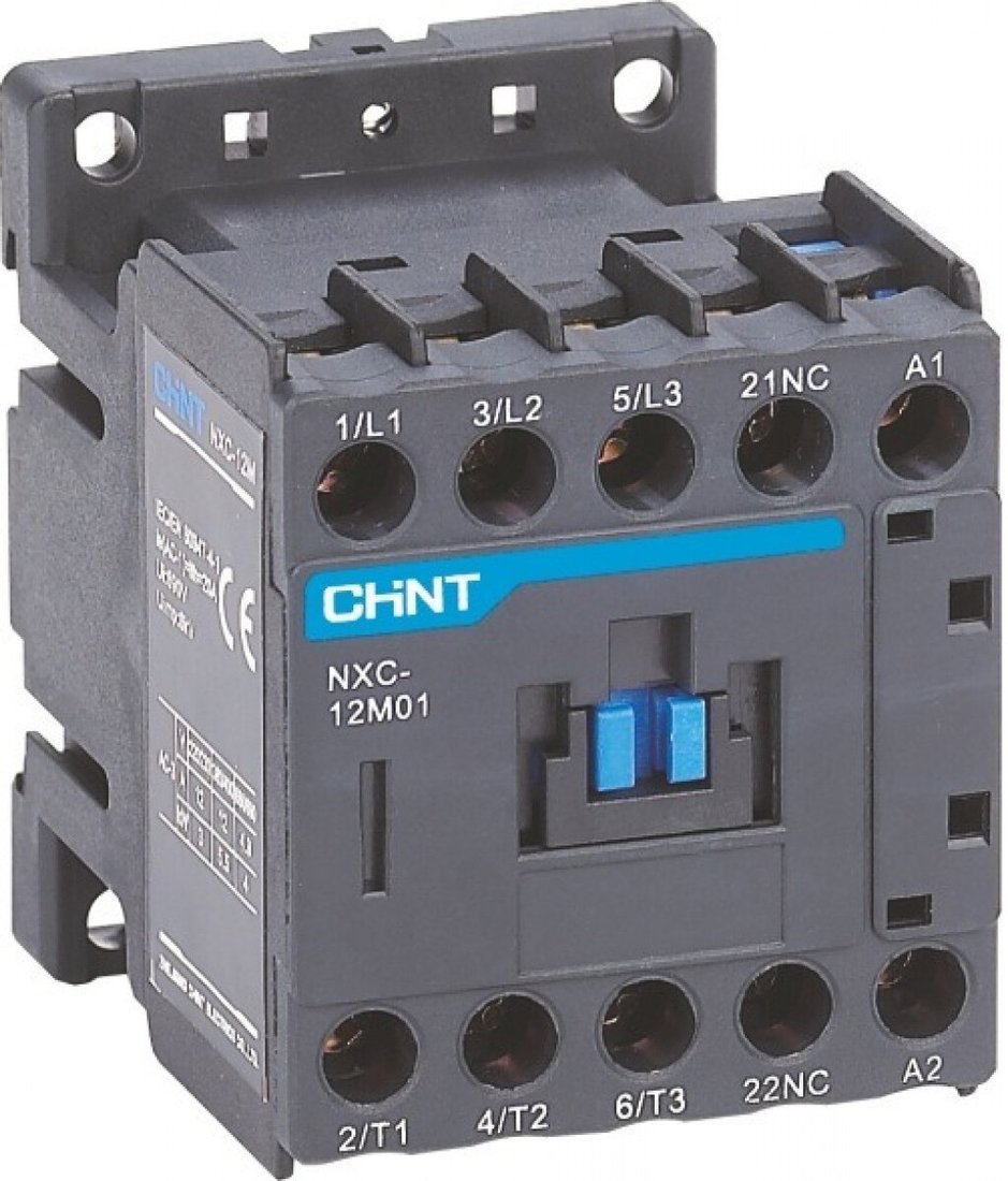 

Контактор Chint NXC-09M01 9A 220В/АС3 1НЗ 50Гц 836588
