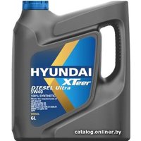 Моторное масло Hyundai Xteer Diesel Ultra 5W-40 6л