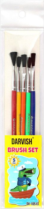 

Набор кистей Darvish DV-10513 (5 шт)