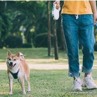 Поводок-рулетка Jordan&Judy Pet Retractable Rope PE042 (белый)