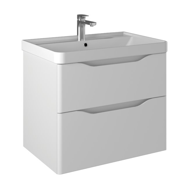 Briz Тумба с умывальником Равенна 70 Beauty 250 03-18070-20 00 БЕЛ