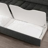 Диван Ikea Ландскруна 693.198.78 (гуннаред темно-серый/металл)