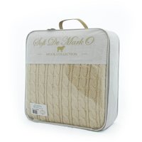 Плед Sofi De MarkO Джовани 100x140 Пл-ДЖ-бж-100x140 (бежевый)