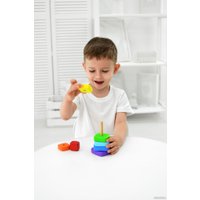 Пирамидка Mega Toys Квадрат 60206