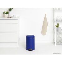 Мусорное ведро Brabantia Pedal Bin NewIcon 12 л (минерально-синий)