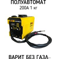 Сварочный инвертор Super Prowell MAG/MMA 200А (1 кг, без газа, несъемный рукав)
