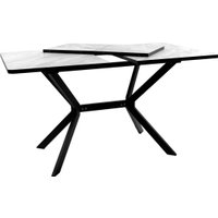 Кухонный стол ВВР Миллер (Лавант/черный №7, пластик бабочка 120-160/80)