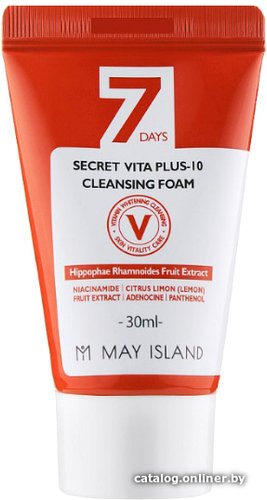  May Island Пенка для умывания 7 Days Secret Vita Plus-10 Cleansing (30 мл)