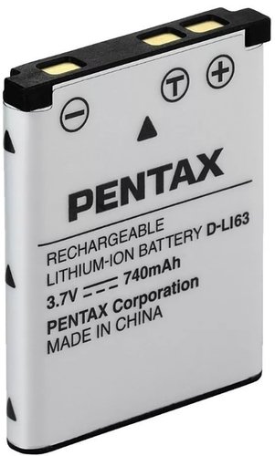 Аккумулятор Pentax D-LI63