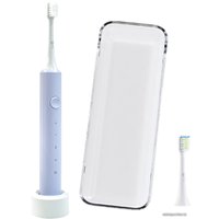 Электрическая зубная щетка Infly Sonic Electric Toothbrush T03S (футляр, 2 насадки, фиолетовый)