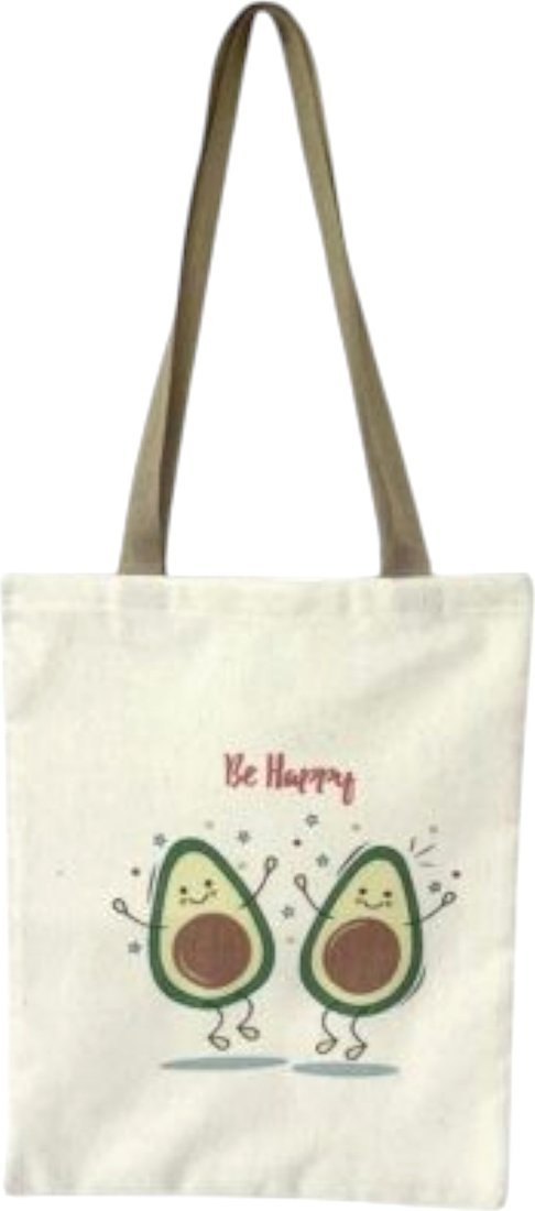 

Сумка шоппер Мальвина Авокадо счастливая парочка 101.20.1