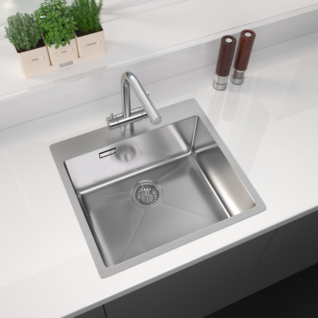 

Кухонная мойка ZorG ZRE 5551