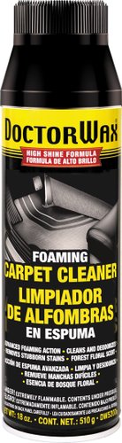 Doctor Wax Пенный очиститель для тканой и ковровой обивки DW5207S 510 г