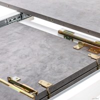 Кухонный стол Мебель Импэкс Leset Капри (камень темный/белый)