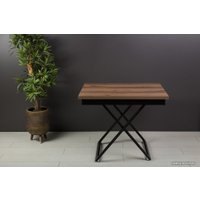 Стол-трансформер Levmar Accord D93/S53 (дуб делано/черные опоры)