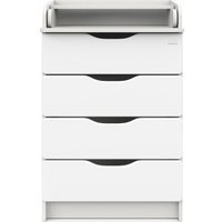 Детский комод Sweet Baby Bravo Bianco (белый премиум)