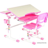Парта Fun Desk Lavoro (розовый)