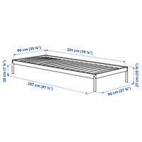 Кровать Ikea Vevelstad 40518270