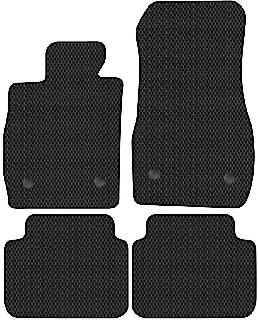 

Комплект ковриков для авто Alicosta BMW 8-Series II (седан / G16 ) 2019 - 2022 (черный, ромб)