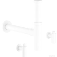 Вентиль Wellsee Drainage System 182150001, угловой (2 шт, матовый белый)