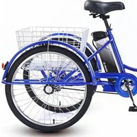 Электровелосипед AVM E-Alfa Trike 24 (синий)