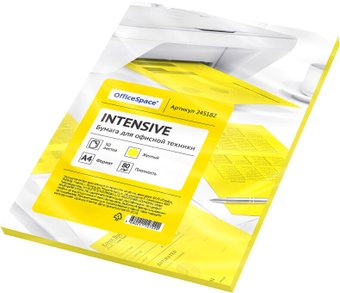 Офисная бумага OfficeSpace Intensive A4 80 г/м2 50 л 245182 (желтый)