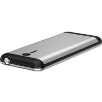 Кнопочный телефон Maxvi X10i (серебристый металлик) в Гродно