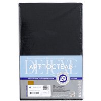 Простыня АртПостель Черный на резинке 982 (120x200)