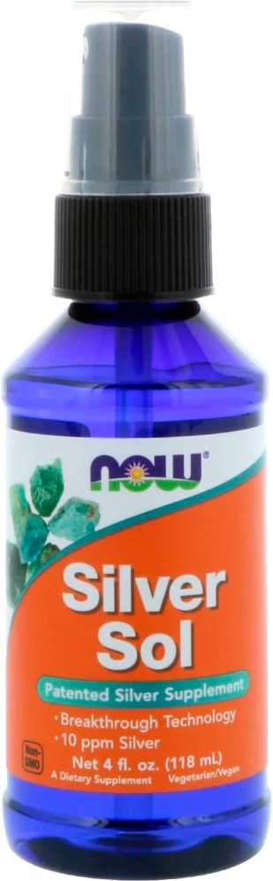 

БАД Now Foods Коллоидное серебро/Silver Sol (спрей 118 мл)