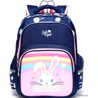 Школьный рюкзак Sun Eight SE-90008 (темно-синий/розовый)