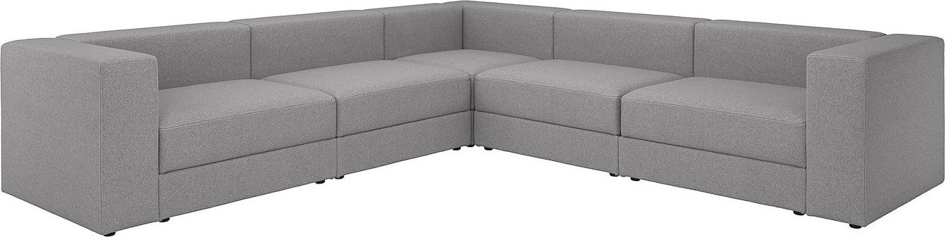 Модульный диван Ikea Jattebo Tonerud серый s79485259