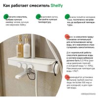 Душевая система  IDDIS Shelf SHEWTBTi06