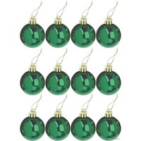 Елочная игрушка Золотая сказка зеленый 591126 12 шт