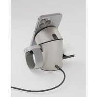 Беспроводное зарядное VLP Tower Power 3 in 1 for Apple (титановый)