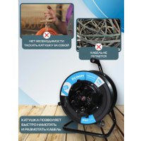 Удлинитель на катушке DEKRON УКП4404-8693