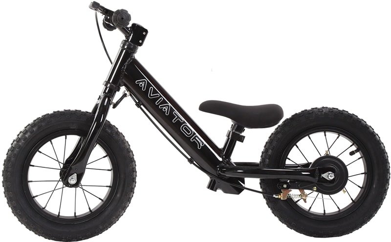 

Беговел Begoo Aviator Air (с тормозом, черный)