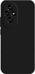 Silicone Cover для Honor 200 Pro (черный, с закрытым низом)