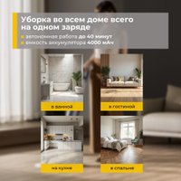 Вертикальный моющий пылесос Deerma DEM-VX900W