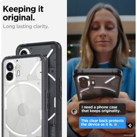 Чехол для телефона Spigen Ultra Hybrid для Nothing Phone (2) ACS06542 (затемненный/прозрачный)