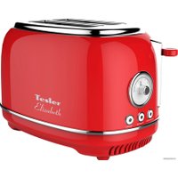 Тостер Tesler Elizabeth TT-245 (красный)