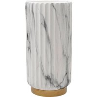 Ваза Вещицы Рельеф Cha31-M (мраморный/золотой)