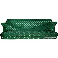 Сиденье + 2 подушки МебельСад для садовых качелей 1700х530 (с121) 025.339