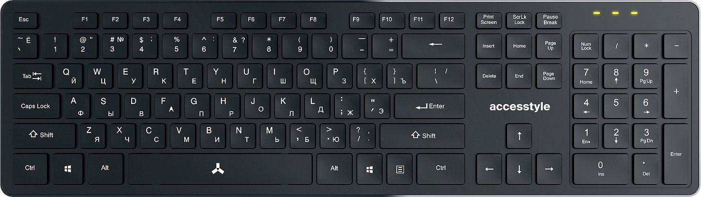 

Клавиатура AccesStyle K201-OC