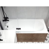 Ванна Belux Борнео 150x75 (18, белый матовый/Solid Surface)