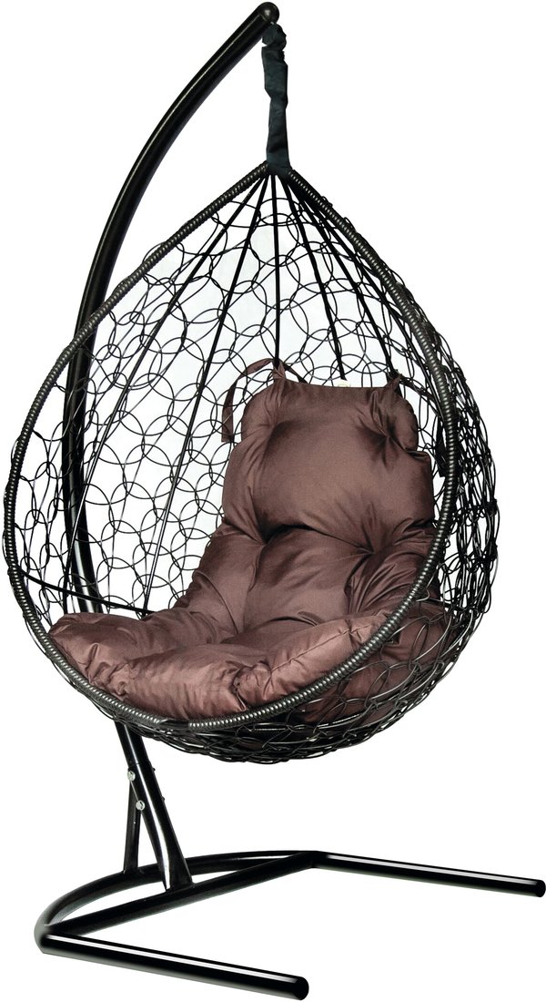 

Подвесное кресло LetoLux Liverpool Comfort (черный/шоколадный)