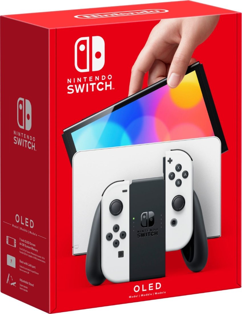 

Игровая приставка Nintendo Switch OLED (белый)