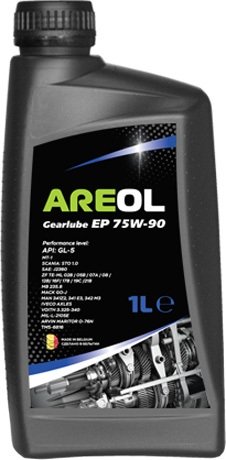 

Трансмиссионное масло Areol Gearlube EP 75W-90 1л